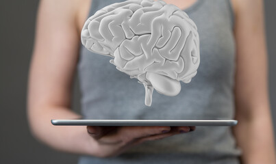 human brain innovation concept inspiration mind