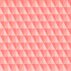 Geometric abstract vector pink pattern. Geometric modern ornament. Seamless modern background