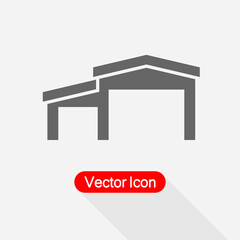 Warehouse Icon Vector Illustration Eps10