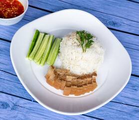 Thai Spicy Seafood and Pork Salads