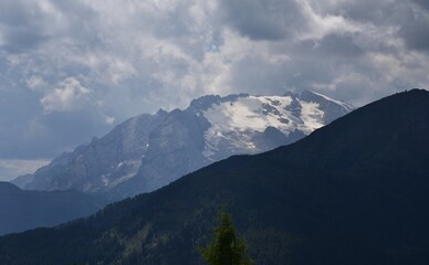 Fototapeta premium Glacier in summer