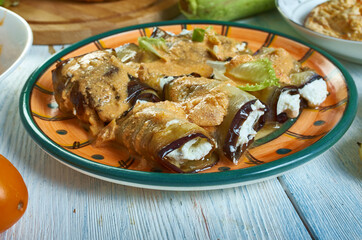 Israel Eggplant rollatini