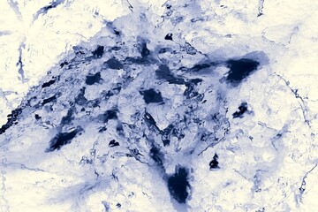 Abstract blue water surface. Abstract vibrant background for design and decoration.