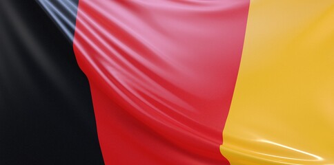 germany flag illustration 3d banner