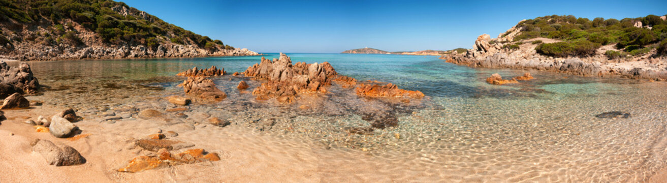 Cala di Sa Perda Longa, Teulada, Sardegna, Italia 