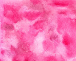 Fototapeta premium Watercolor texture pink abstract background 