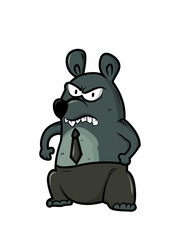 mouse vector illustration on with background