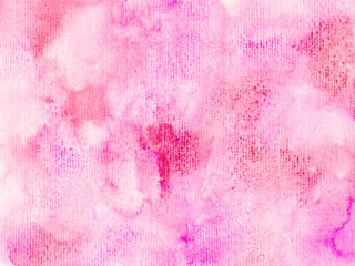 Watercolor texture light pink abstract background 