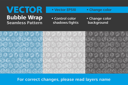 Bubble Wrap Texture Vector Stock Illustration - Download Image Now - Bubble  Wrap, Plastic, Bubble - iStock