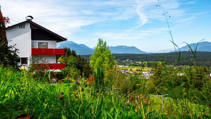 Fototapeta premium Wonderful carinthy scenery in austria