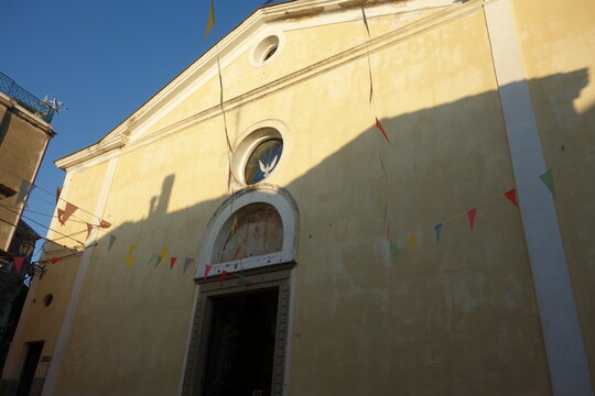 Agropoli Church On The Cilentan Coast, Italy