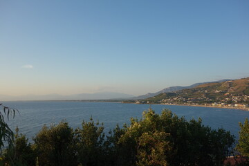 Agropoli beach on the Cilentan coast, Italy