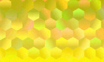 Lemon green impasto background, digitally created.