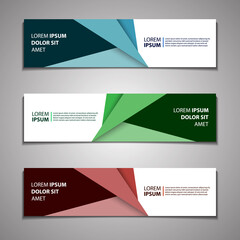Fototapeta premium Label Banner Background Modern Business Corporate Template Design Web