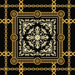 Obraz premium frame on black background