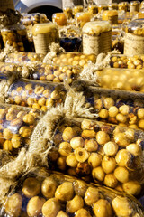 Mercado semanal.Sineu. Comarca de Es Pla. Mallorca. Baleares.España.