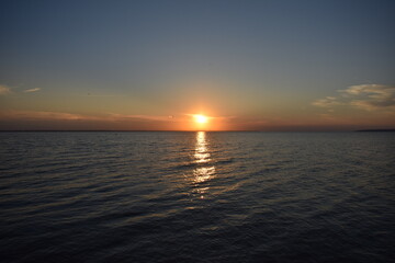 Obraz premium sunset over the sea