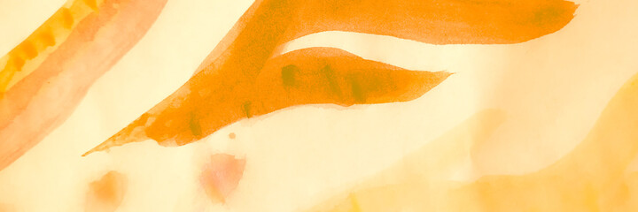 Minimal Paint. Simple Wallpaper. Orrange Creative Texture with Cold Stripe. Amber and Ochre Fire Grunge Print. Ginger Minimal Paint. Abstract Geometric Background.