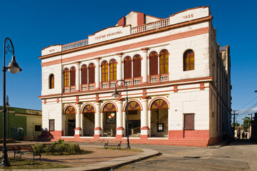 Teatro Principal, Camaguey, Cuba, Unesco World Heritage Site.