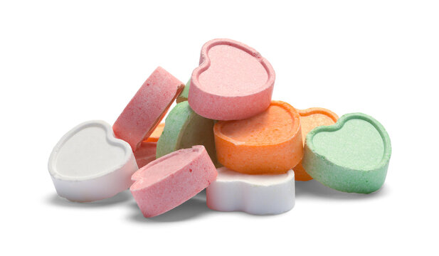 Candy Heart Pile