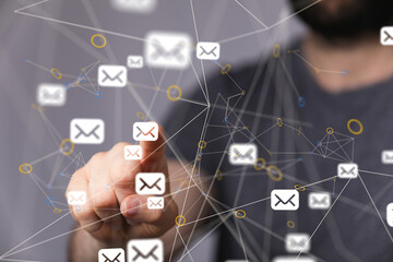 mail communication support contact concept service