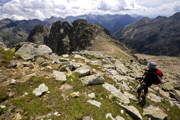Gran Tuc de Colomers. Parque Nacional de Aigues Tortes y Estany Sant Maurici.Alta...