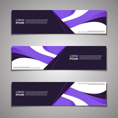 Label Banner Background Modern Business Corporate Template Design Web