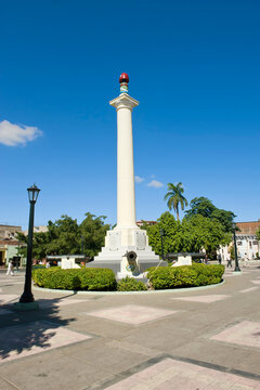 Monument to Jose Marti, Plaza de Marte, Santiago de Cuba, Cuba.