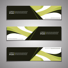 Label Banner Background Modern Business Corporate Template Design Web