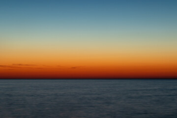 Obraz premium sunrise over the sea, morning colors