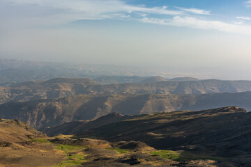 Obraz premium Views towards the north of Sierra Nevada, Granada.