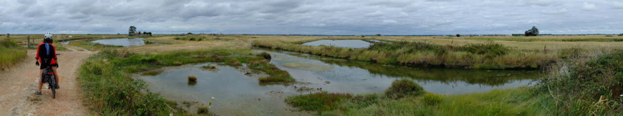 les chemins de la Seudre à vélo