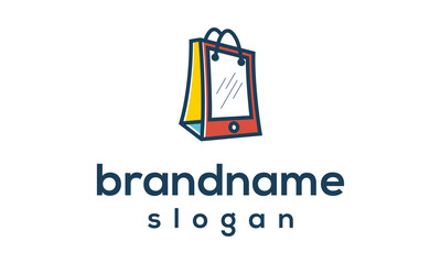 Phone shop logo design vector