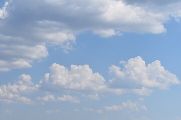 blue sky with clouds