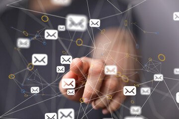 mail communication support contact concept service