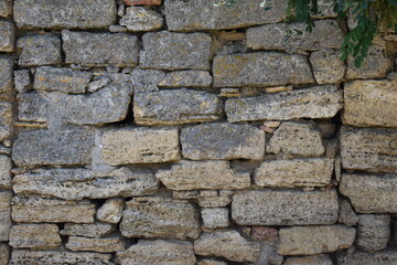 Obraz premium old stone wall