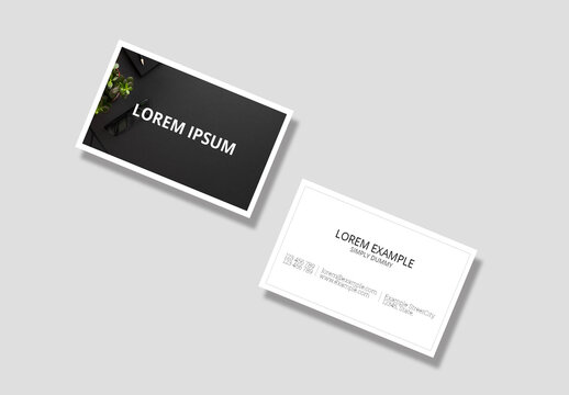 Simple Business Card Layout