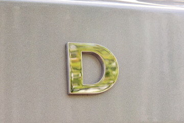 The letter D in the name of a modern passenger car