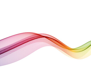 Abstract background, futuristic wavy illustration Wave flow Vector