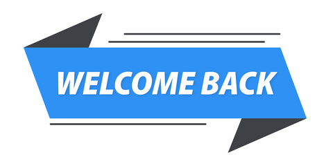 welcome back banner