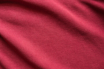 Red clothing fabric texture pattern background