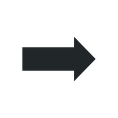 right arrow icon sign vector