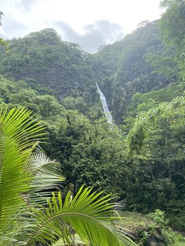 Cascade Te fa&rsquo;aurumai &agrave; Tahiti, Polyn&eacute;sie fran&ccedil;aise