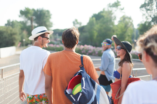 Friends Are Going to the Beach