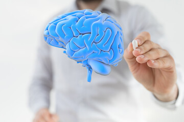 human brain ai science neuron cocnept