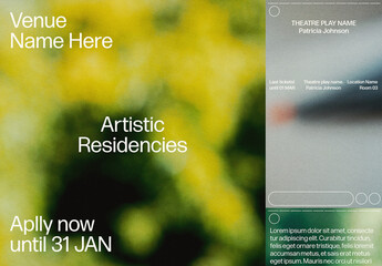 Dream Landscapes Social Media Layout Set