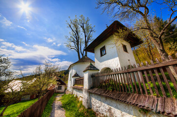 From the Village of Spania Dolina, Slovakia - obrazy, fototapety, plakaty