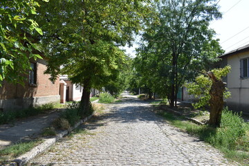 street in the city