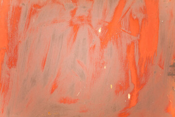 Old orange wall as background.