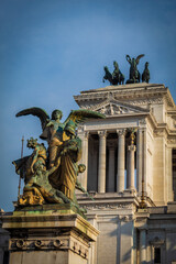 Obraz premium Summer vacation in Rome, Italy